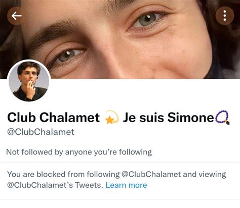 club chalamet twitter